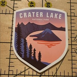 💜13/$13 +Bundle Sticker Sale | Travel Crater Lake National Park Oregon Sticker